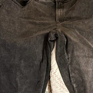 Universal Standard Charcoal Denim Jeans